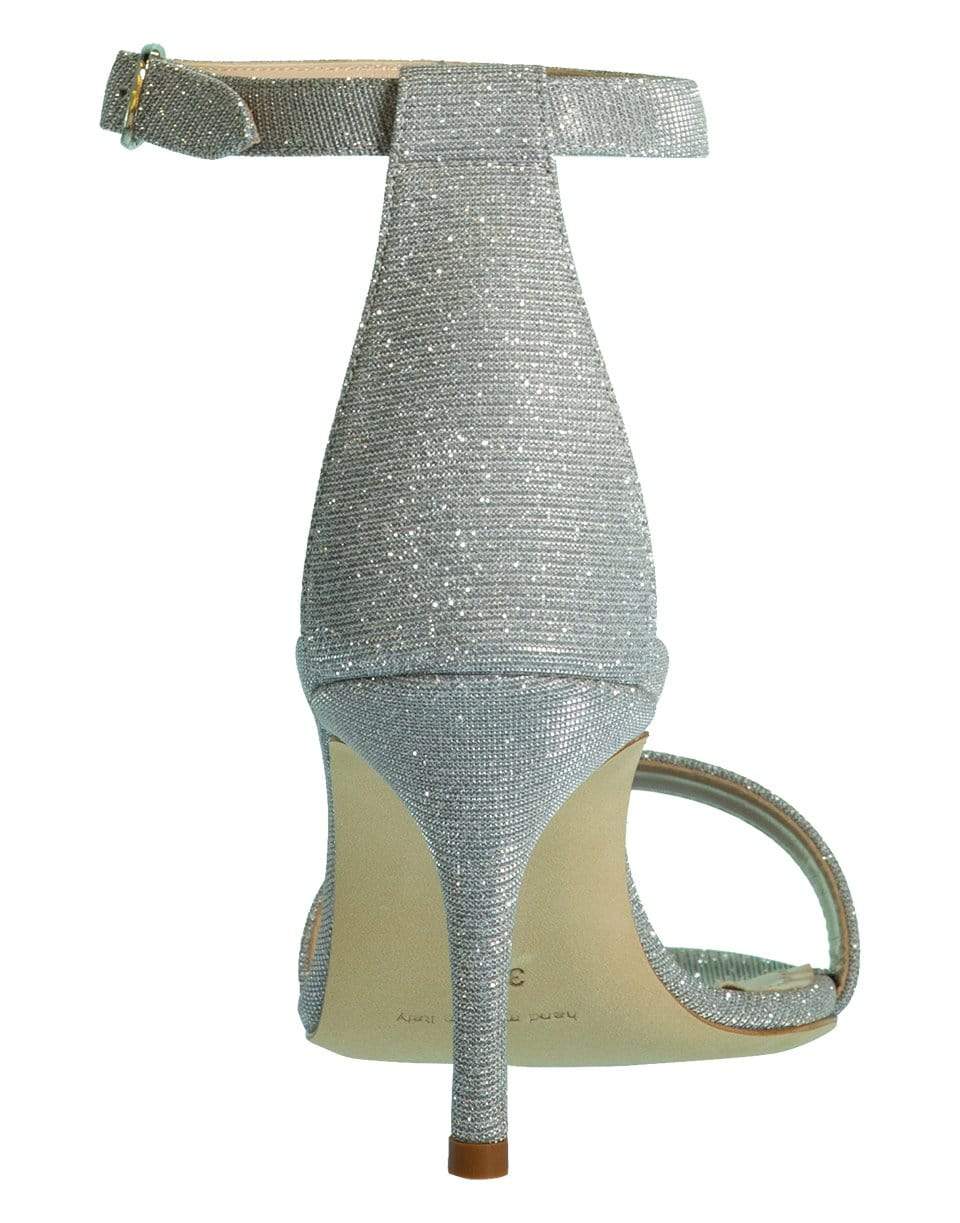 MANOLO BLAHNIK-Silver Chaos Sandal-