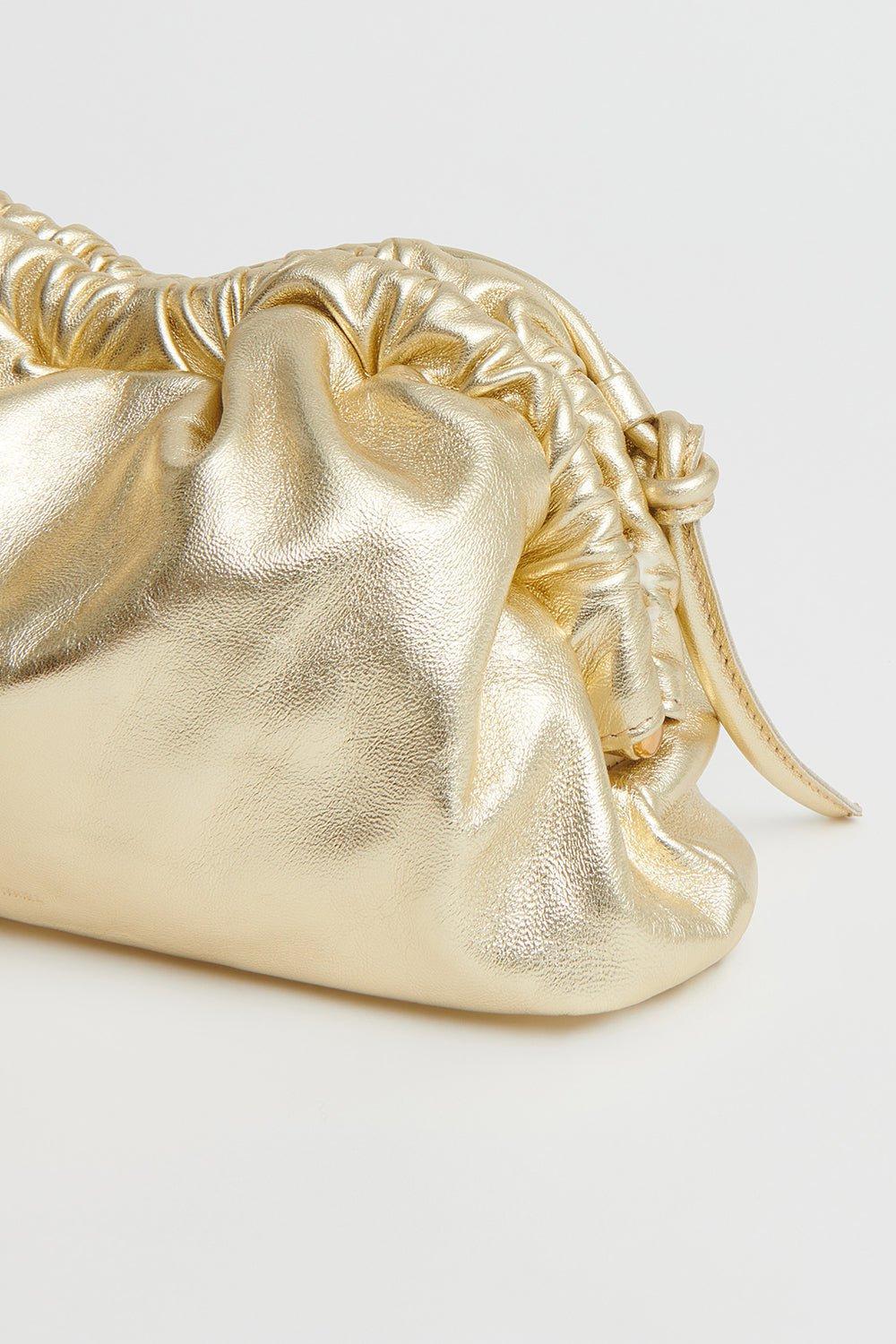 MANSUR GAVRIEL-Mini Cloud Clutch - Gold-GOLD