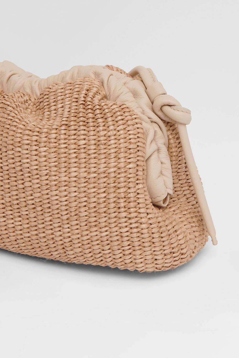 Mini Cloud Clutch - Natural-NAT/AVOR-O/S-HANDBAGCLUTCHES-MANSUR GAVRIEL