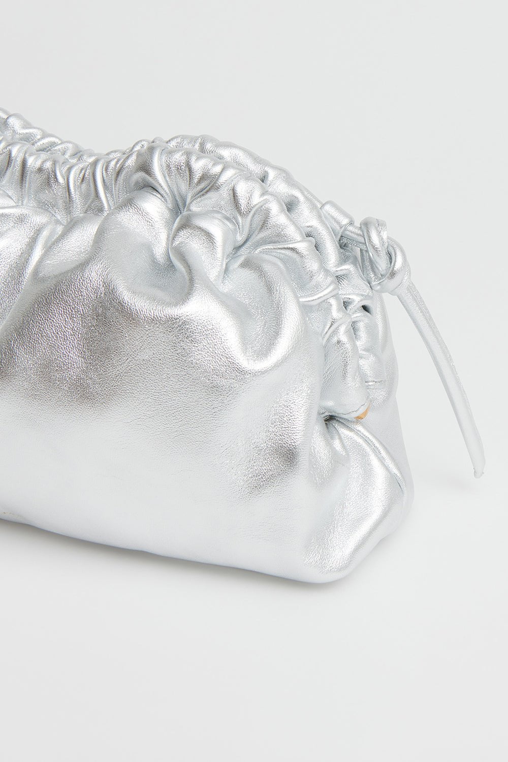 MANSUR GAVRIEL-Mini Cloud Clutch - Silver-SILVER