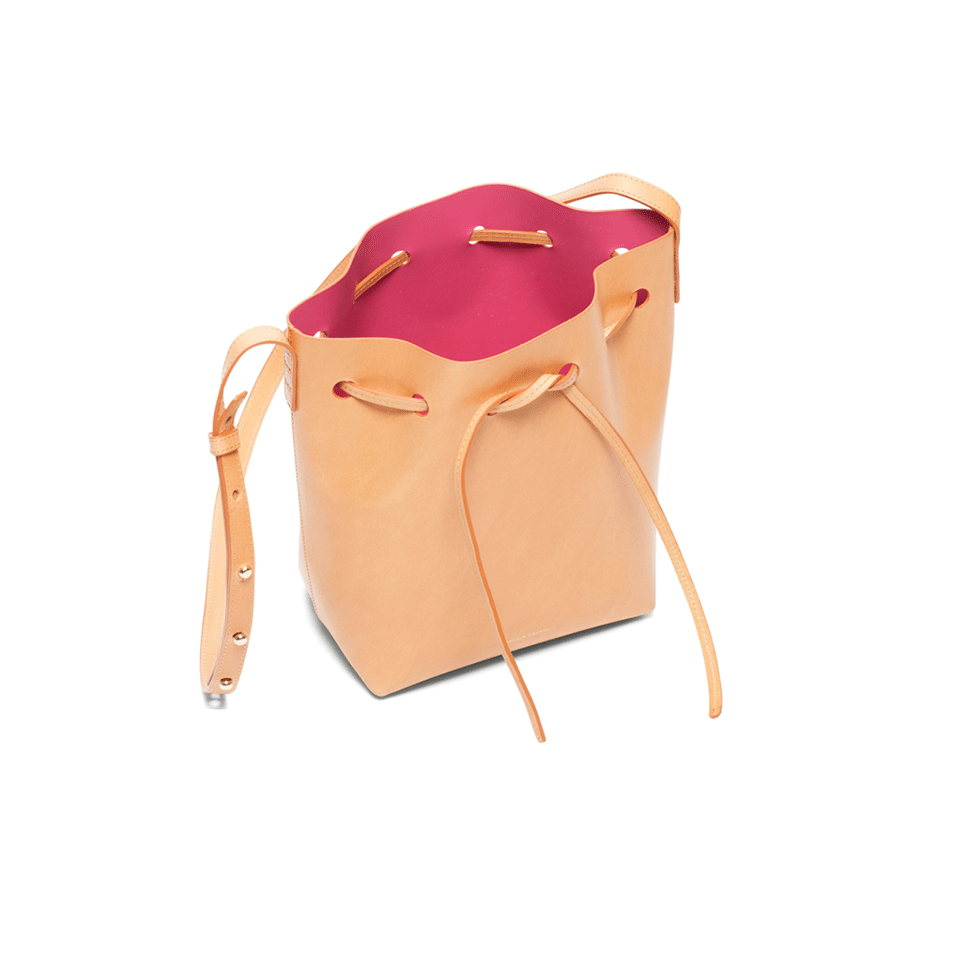 MANSUR GAVRIEL-Mini Bucket Bag-CAM/DLLY