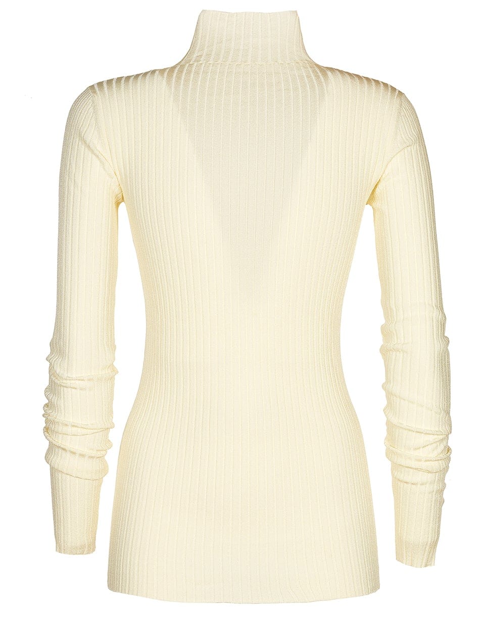MANTU-Long Sleeve Ribbed Turtleneck-