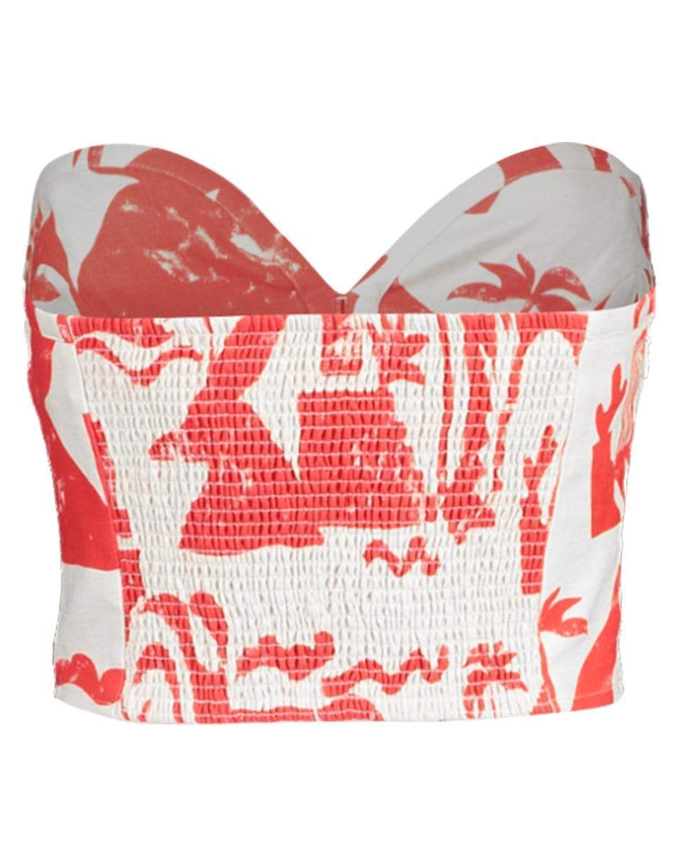 MARA HOFFMAN-Helios Rilynn Bustier Top-