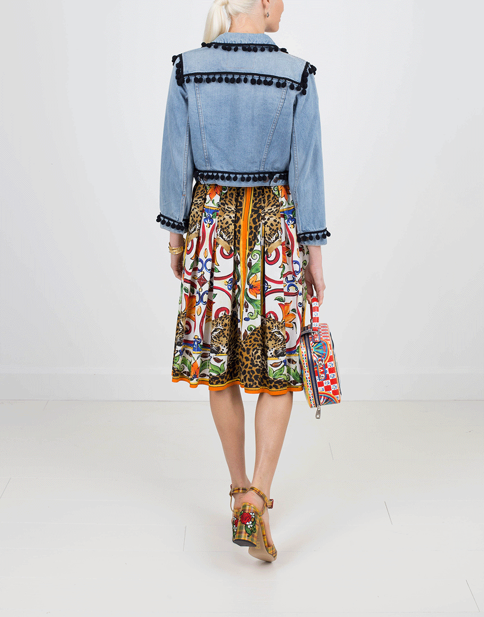 MARC JACOBS-Shrunken Pom Pom Jacket-