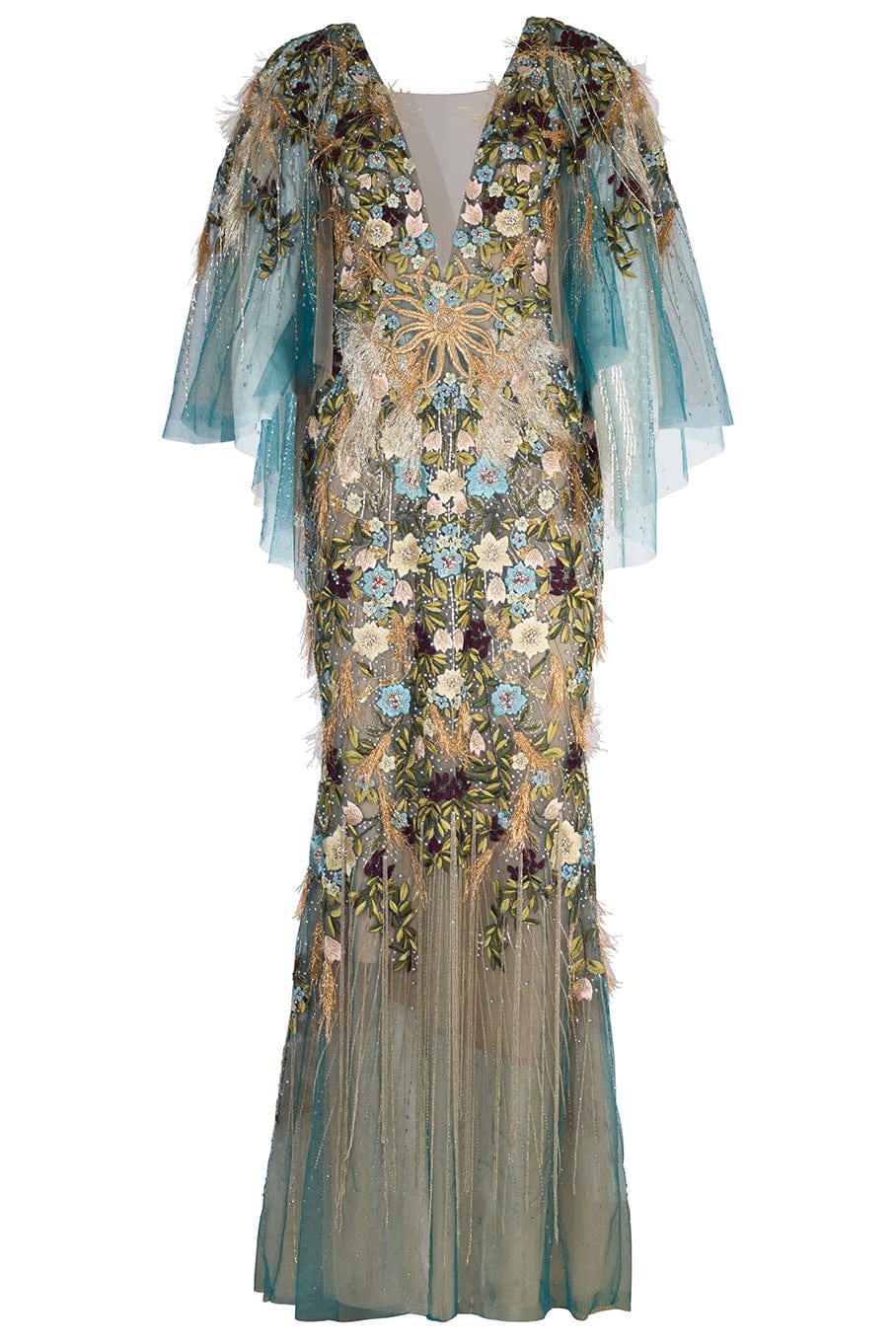 Mesh VNeck Gown | MARCHESA Marissa Collections Mesh VNeck Gown | MARCHESA Marissa Collections