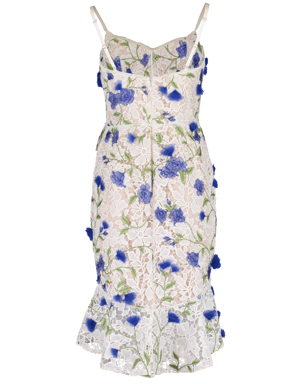 MARCHESA NOTTE-Corset Bodice Cocktail Dress-