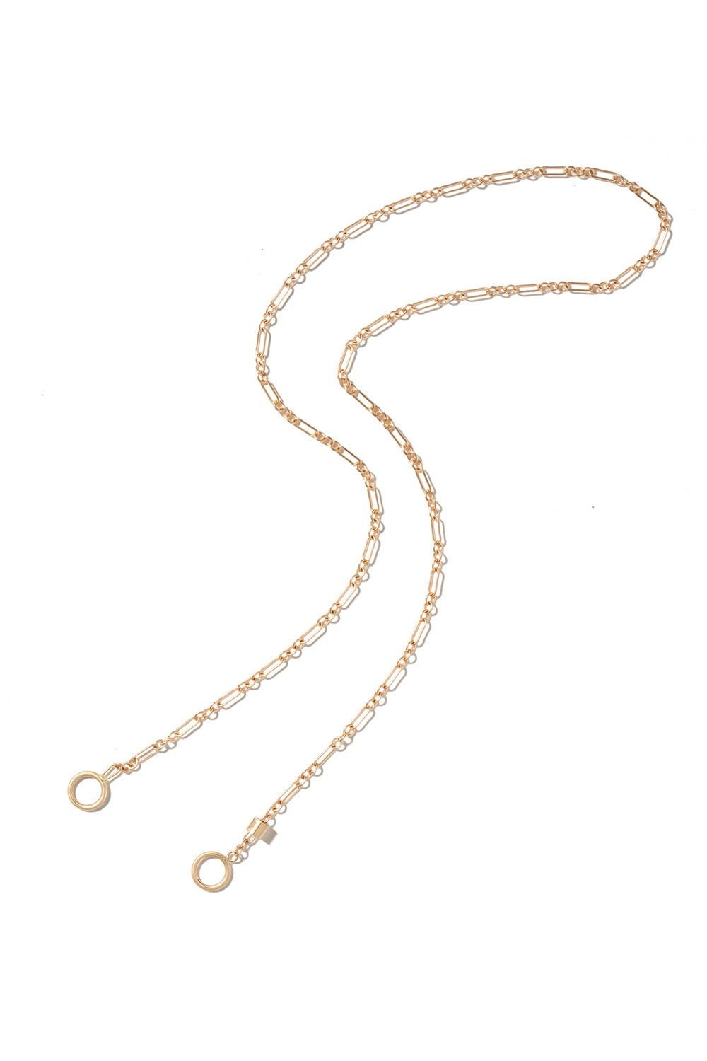 Gold Rolo Chain Necklace | Marla Aaron 15 / White Gold