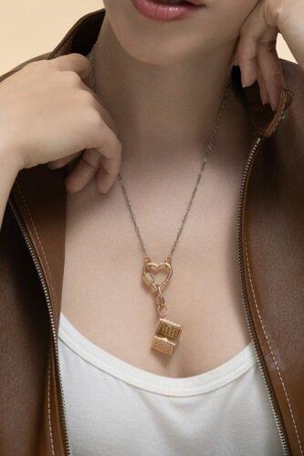 Old World Chain - Silver Yellow Gold - 18in-SILVER-18-JEWELRYFINE JEWELNECKLACE O-MARLA AARON