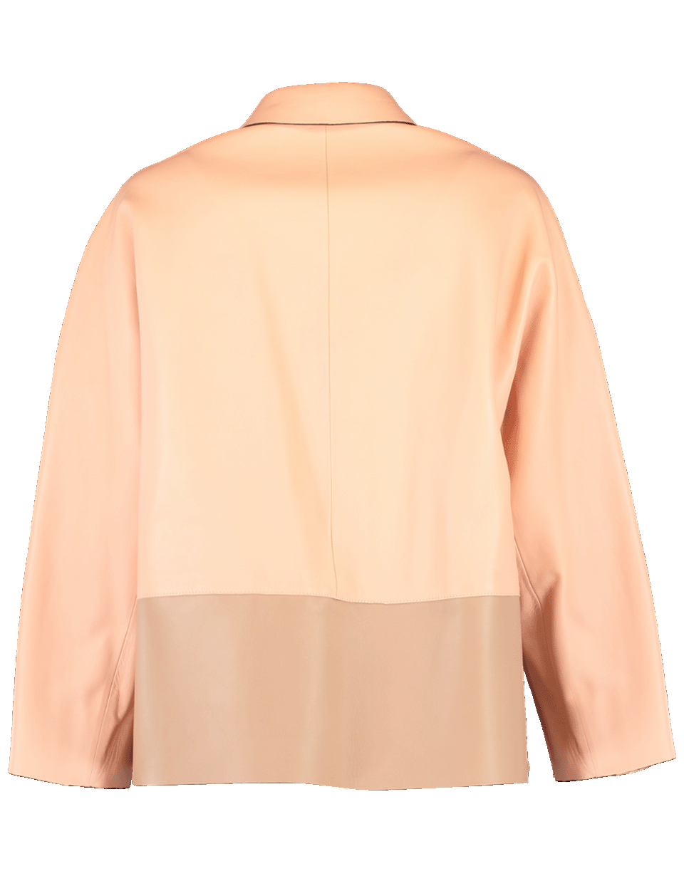 MARNI-Two Tone Leather Jacket-