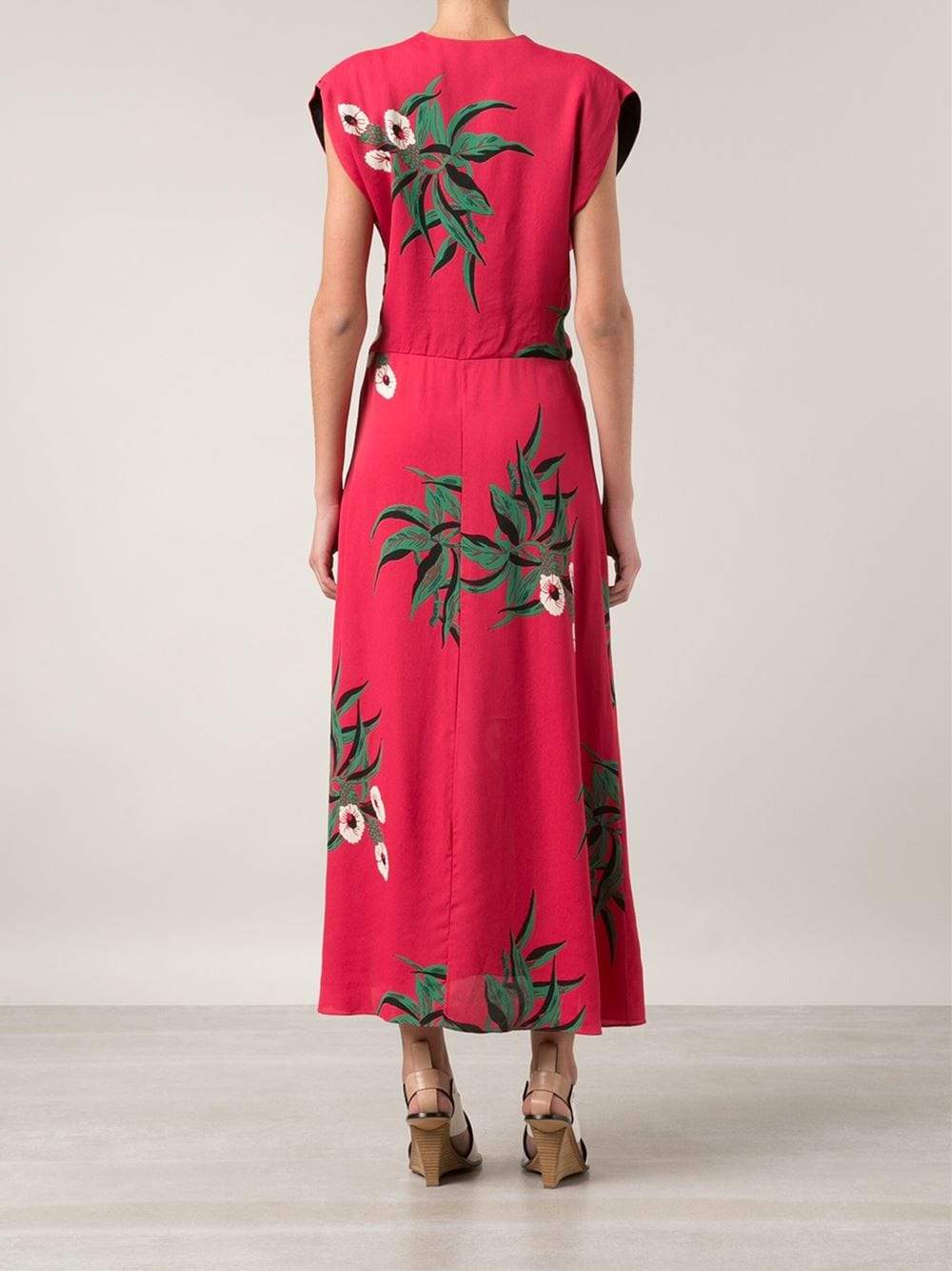 MARNI-Gathered Bodice Dress-