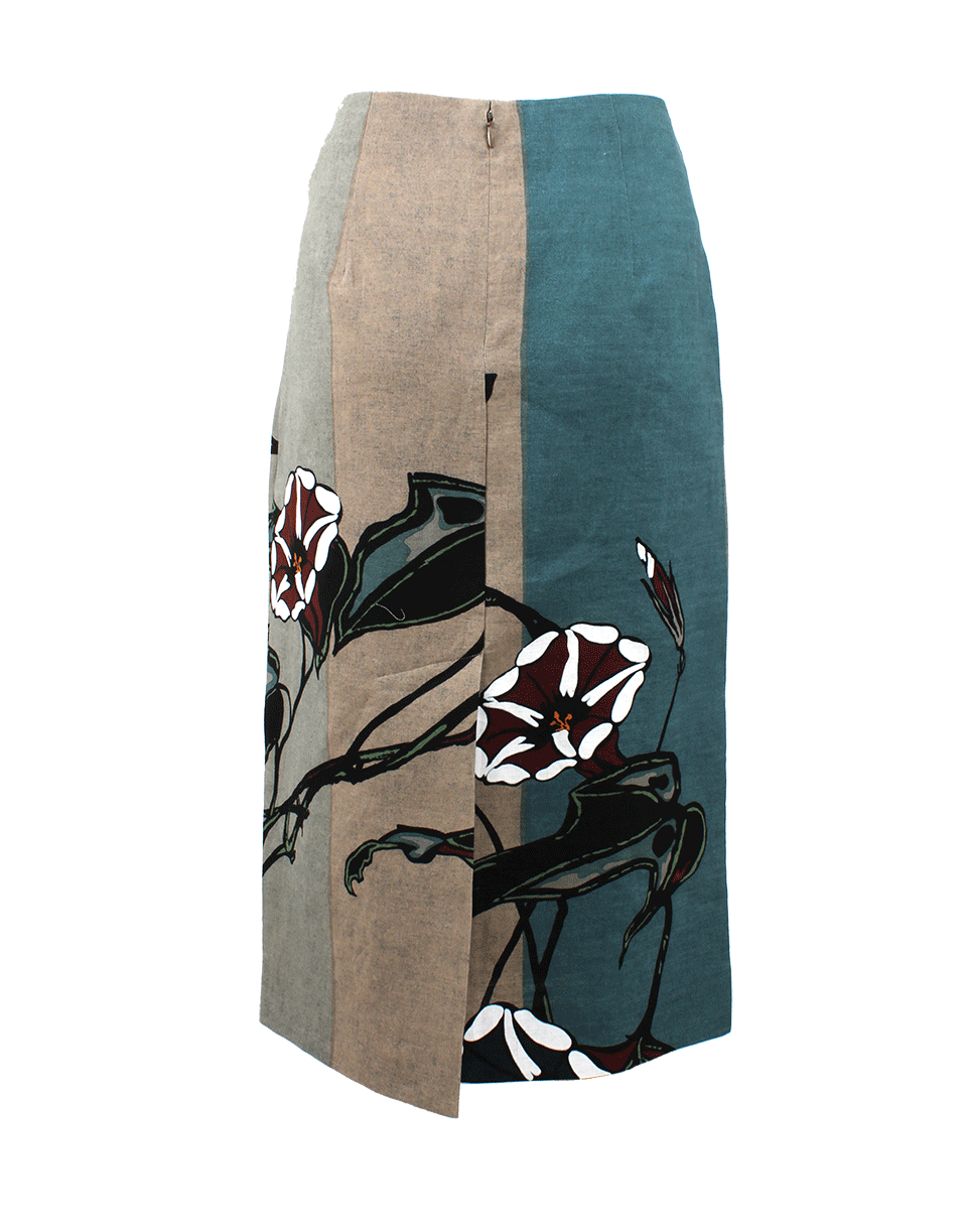 MARNI-Printed Pencil Skirt-