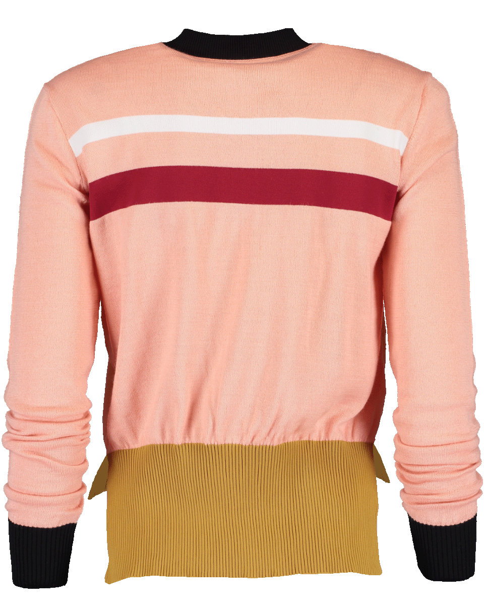 MARNI-Horizontal Stripe Cardigan-