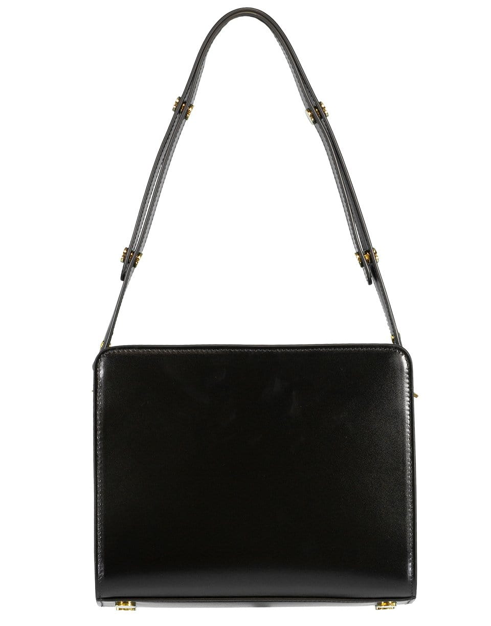 MARNI-Trunk Reverse Handbag-BLK/RED