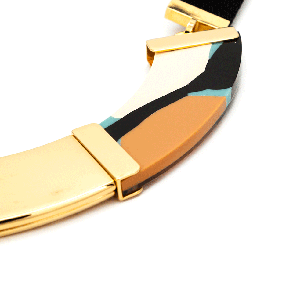 MARNI-Resin Necklace-LIMESTON