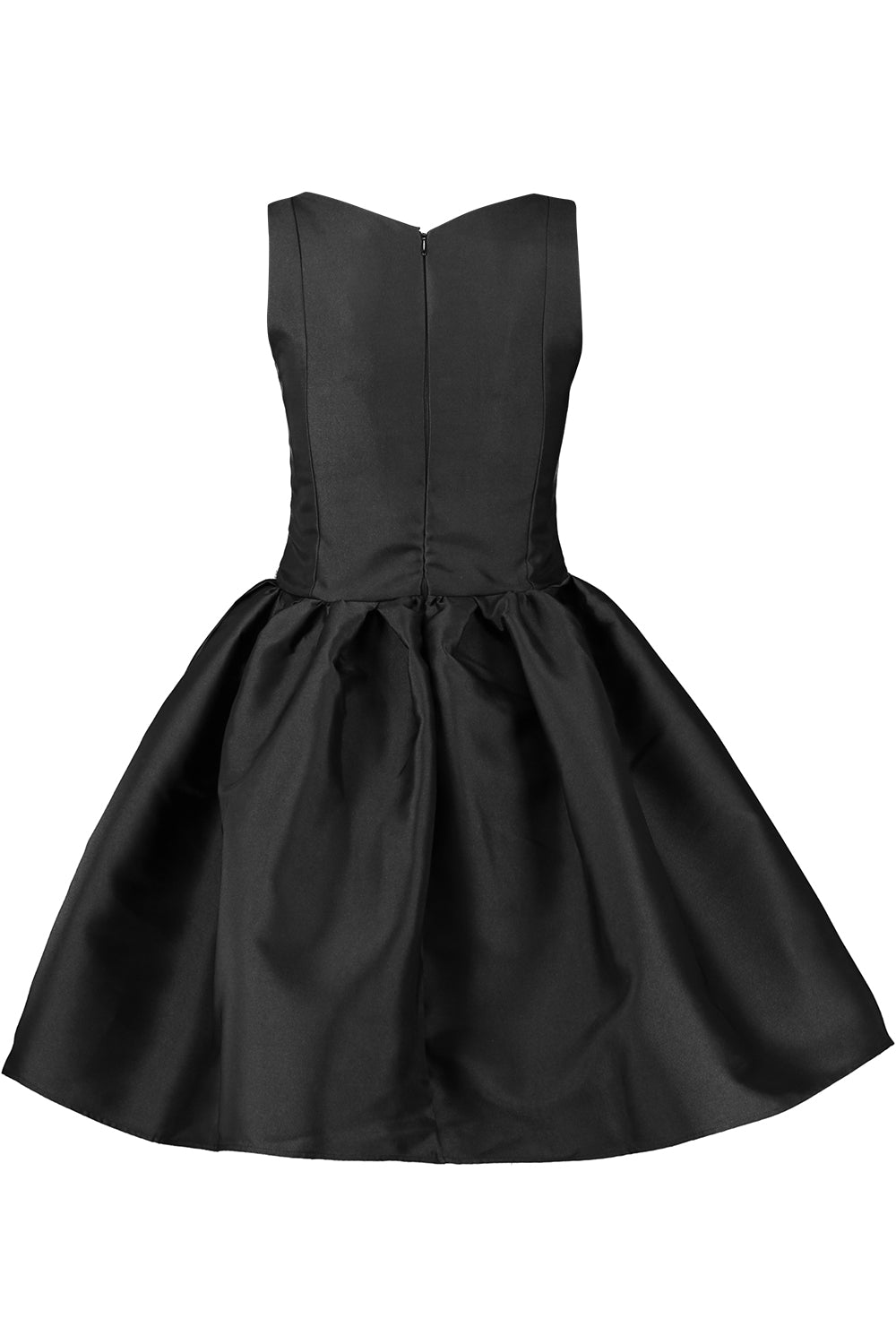 Short Puff Dress-BLACK-2-CLOTHINGDRESSCOCKTAIL-MARQUES ALMEIDA
