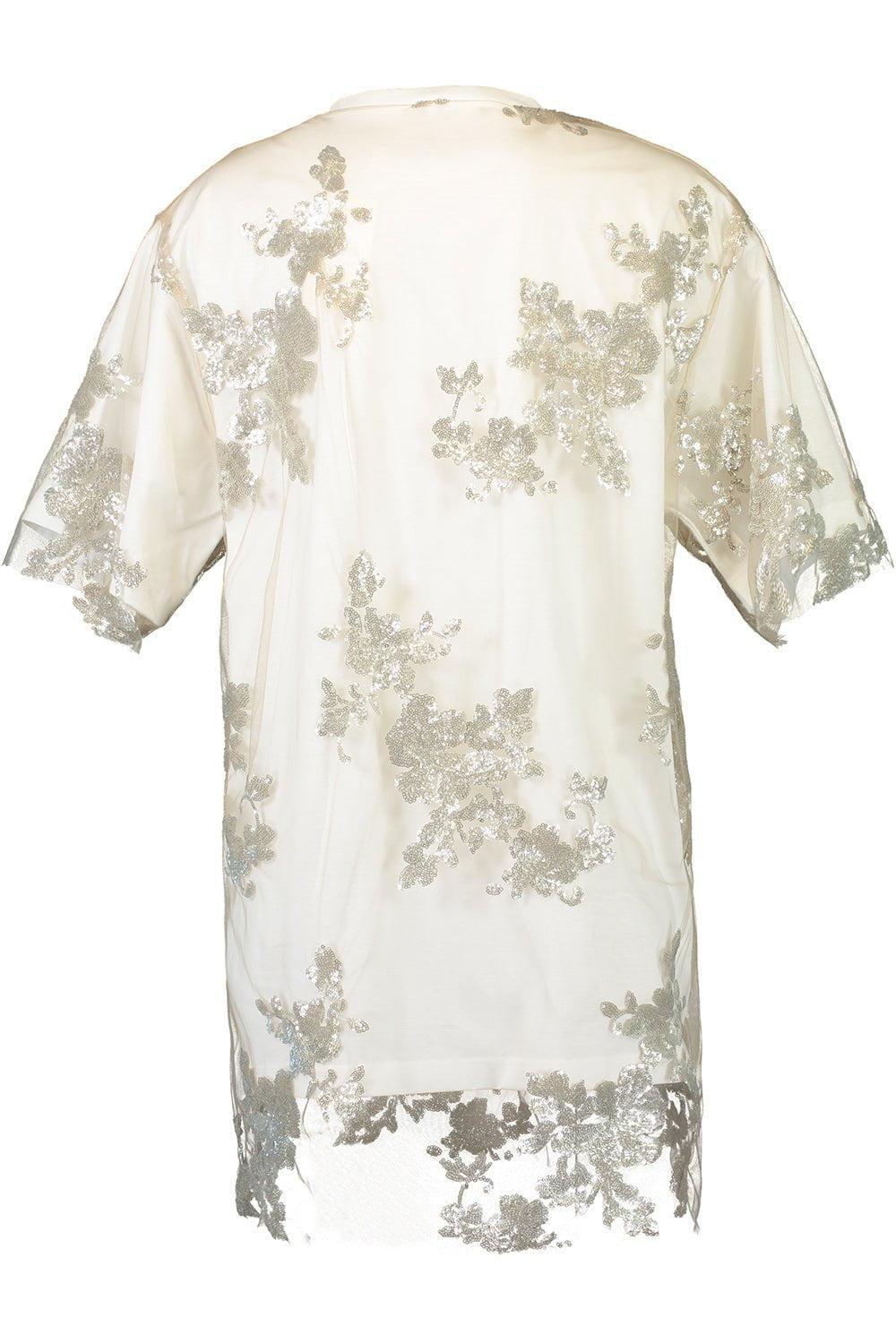 MARQUES ALMEIDA-Embellished Relaxed Tee-