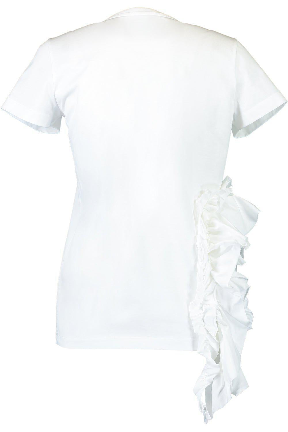 MARQUES ALMEIDA-Side Frill Tee-