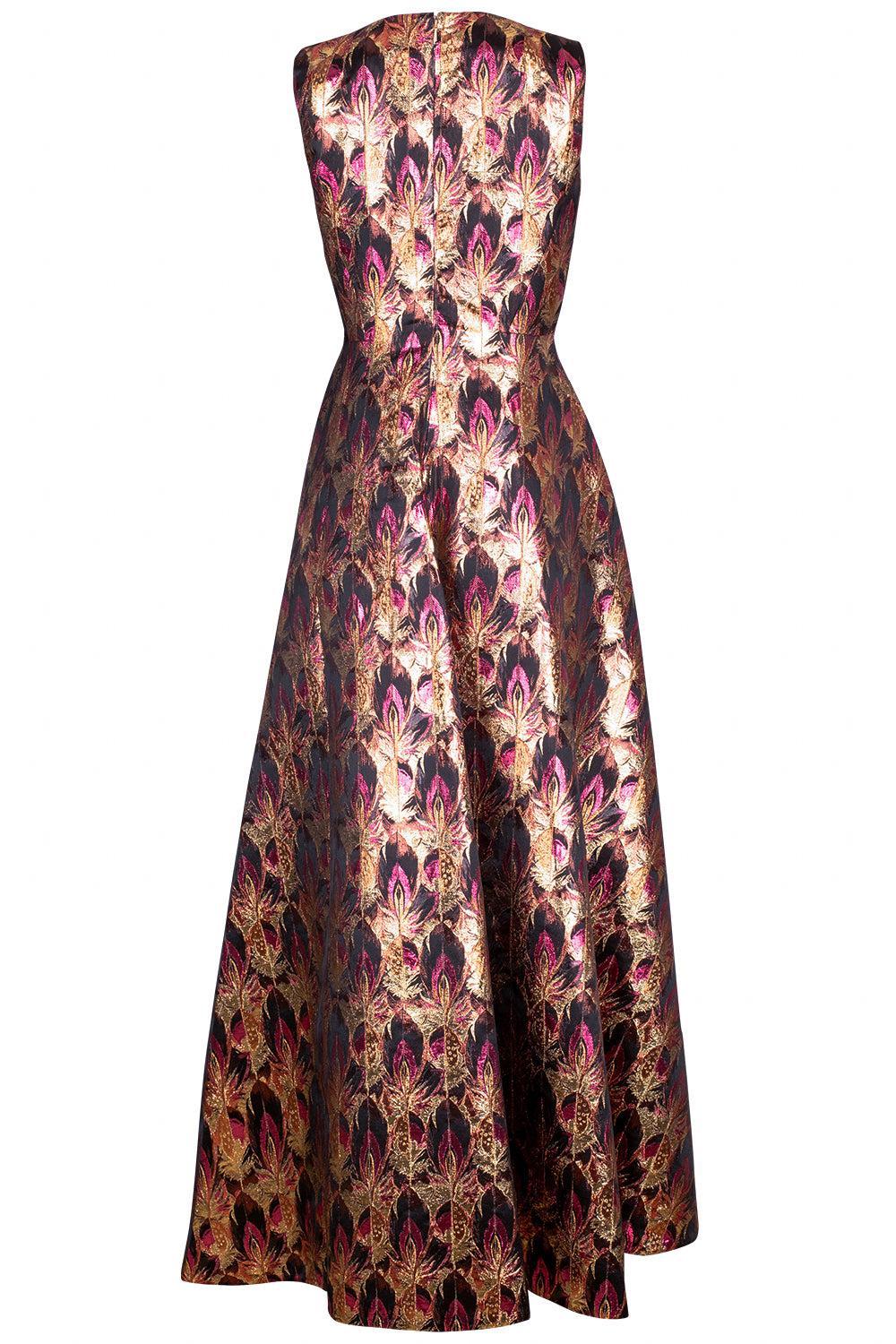 Vestis Gown-FUCSHIA-6-CLOTHINGDRESSGOWN-MARY KATRANTZOU