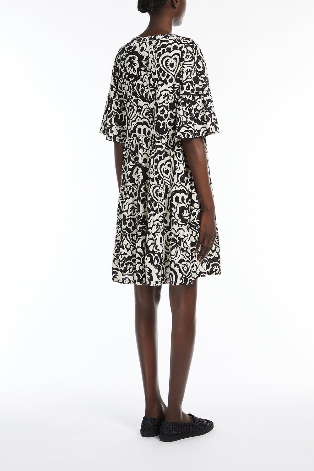 Ely Dress-BLACK BATIK-XS-CLOTHINGDRESSCASUAL-MAX MARA