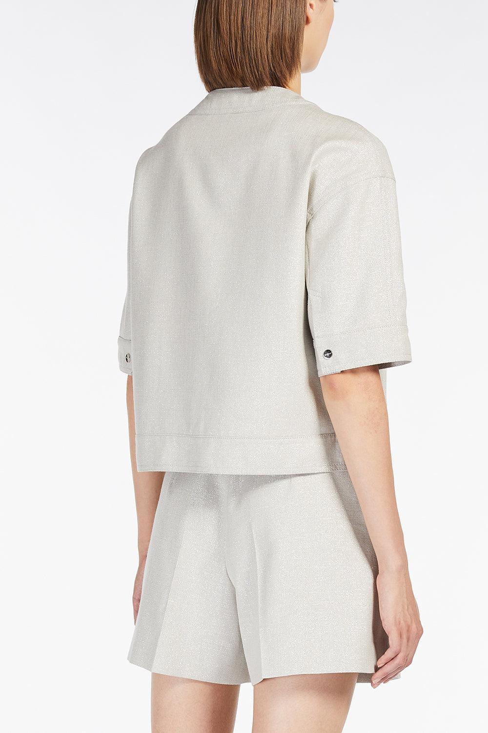 Agile Jacket-SILVER-4-CLOTHINGJACKETCASUAL-MAX MARA