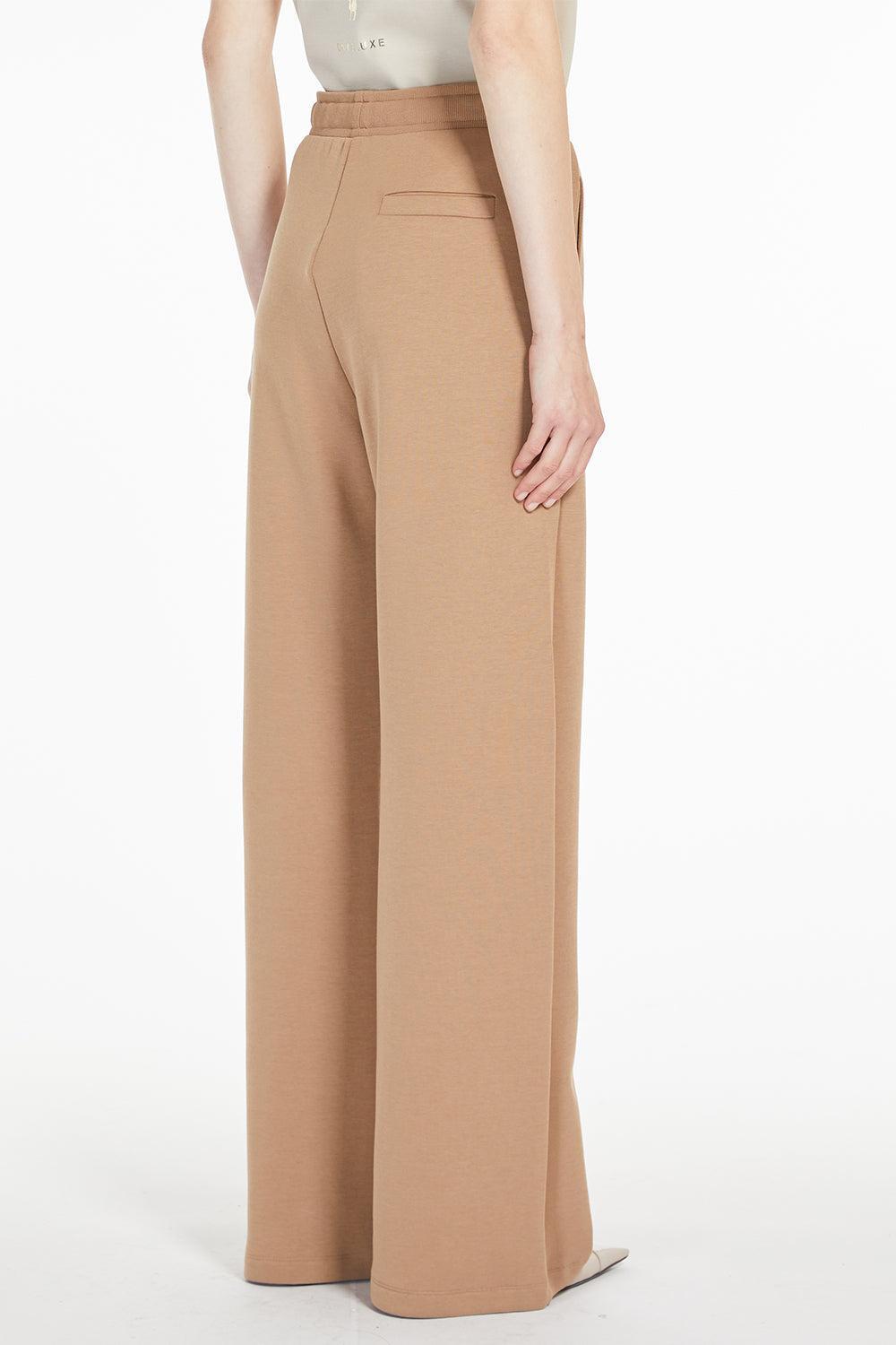 Bali Trouser - Camel-CAMEL-XS-CLOTHINGPANTWIDE LEG-MAX MARA