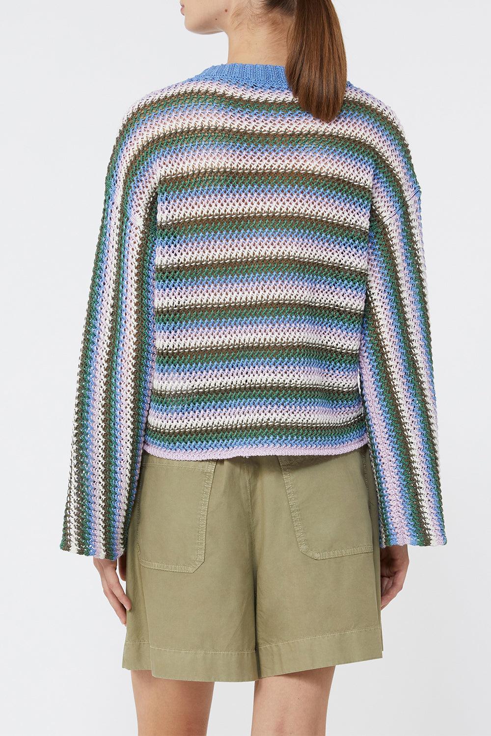 Epica Sweater-BLUE-XS-CLOTHINGTOPSWEATER-MAX MARA