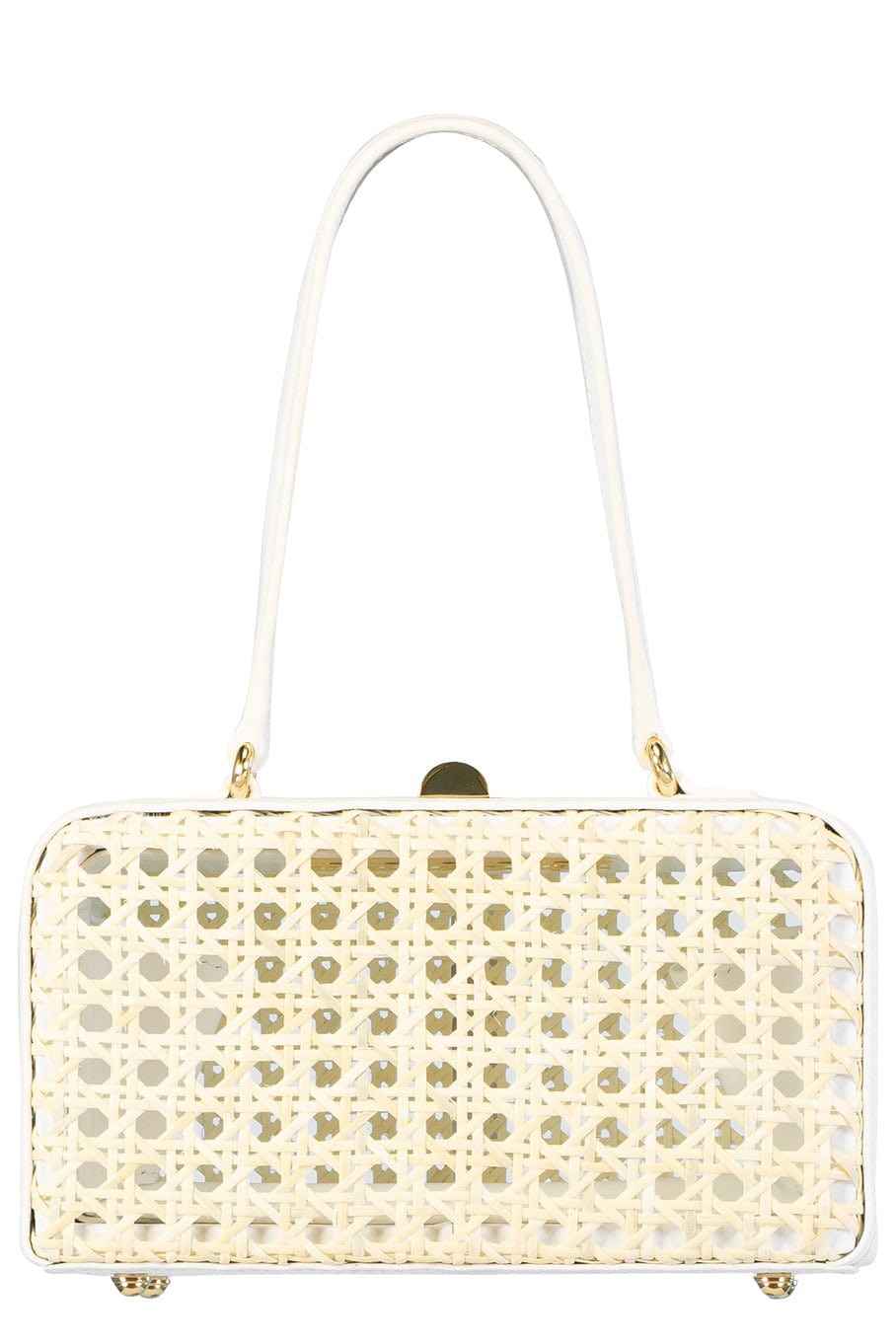MEHRY MU-Luna Box Bag - White-WHITE