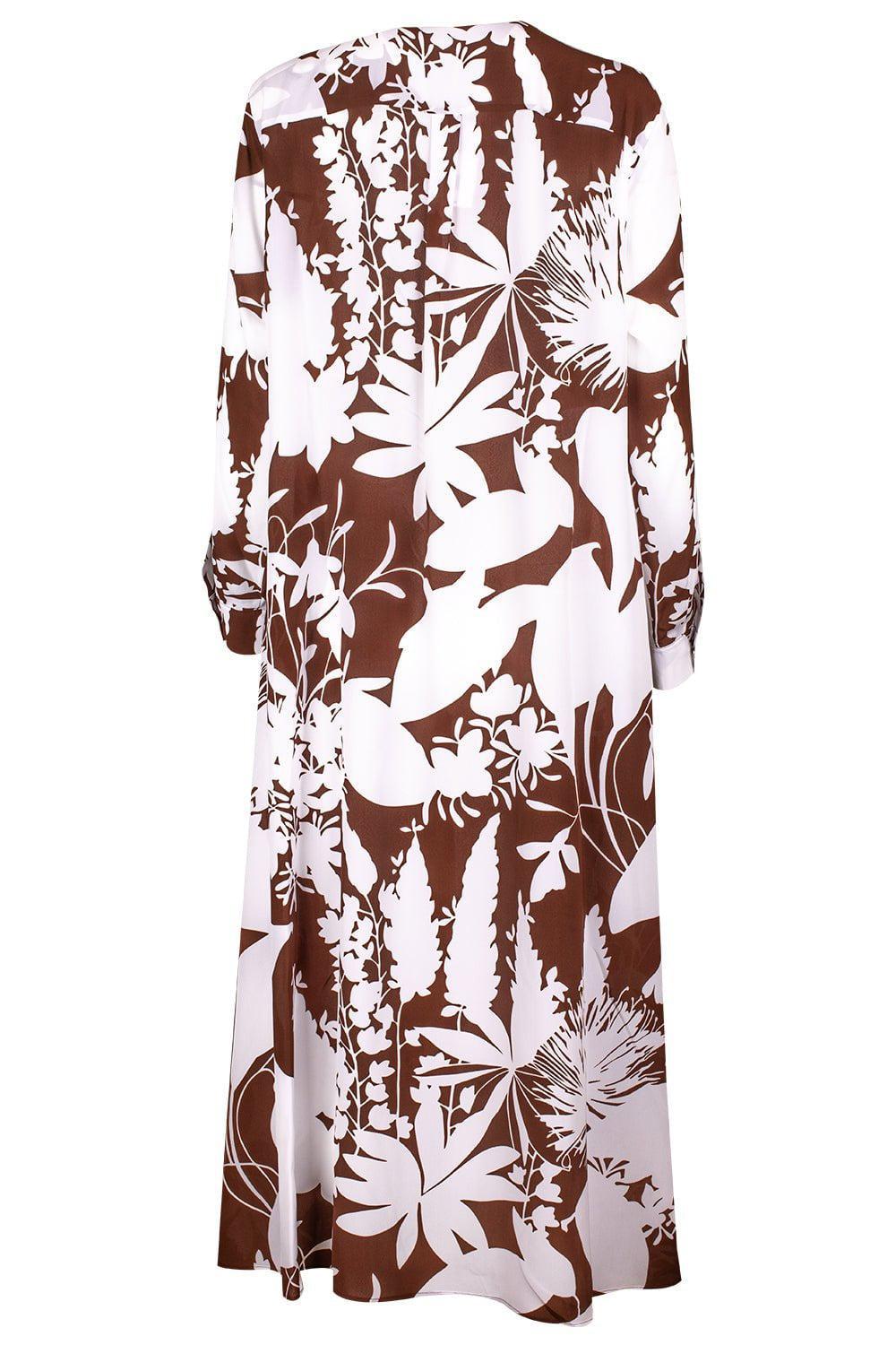 MICHAEL KORS-Shadow Floral Caftan-