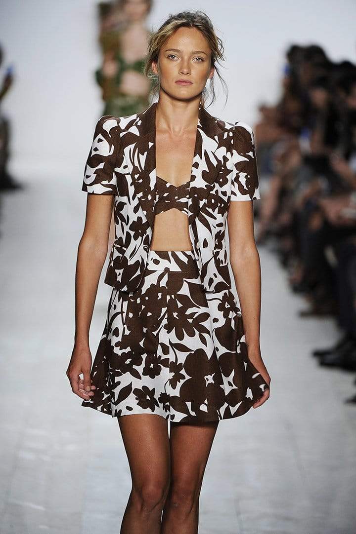 MICHAEL KORS-Blossom Flirt Skirt-