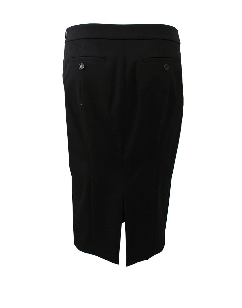 MICHAEL KORS-Gabardine Pencil Skirt-