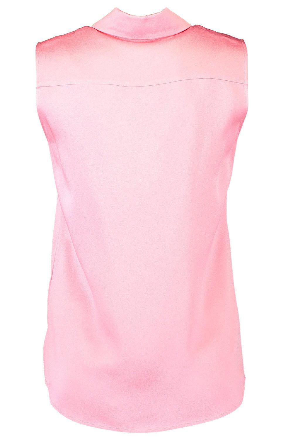 MICHAEL KORS COLLECTION-Sleeveless Hansen Shirt - Geranium-