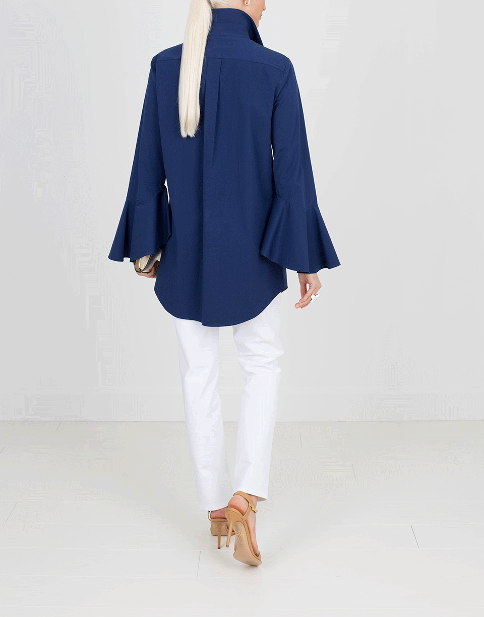 MICHAEL KORS-Bell Sleeve Shirt-