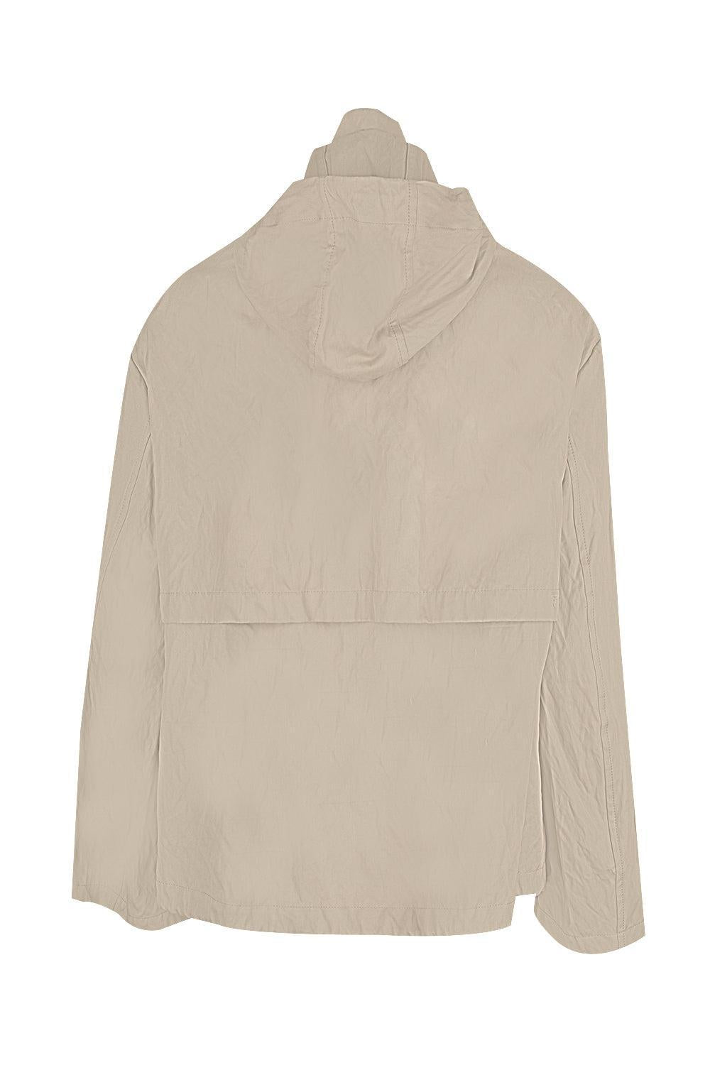 Hooded Anorak Jacket-ALMOND-XS-CLOTHINGJACKETCASUAL-MICHAEL KORS COLLECTION