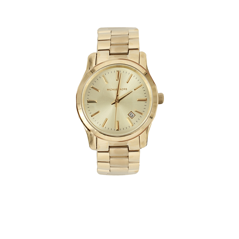 MICHAEL KORS WATCH-38MM Runway Watch-GOLD