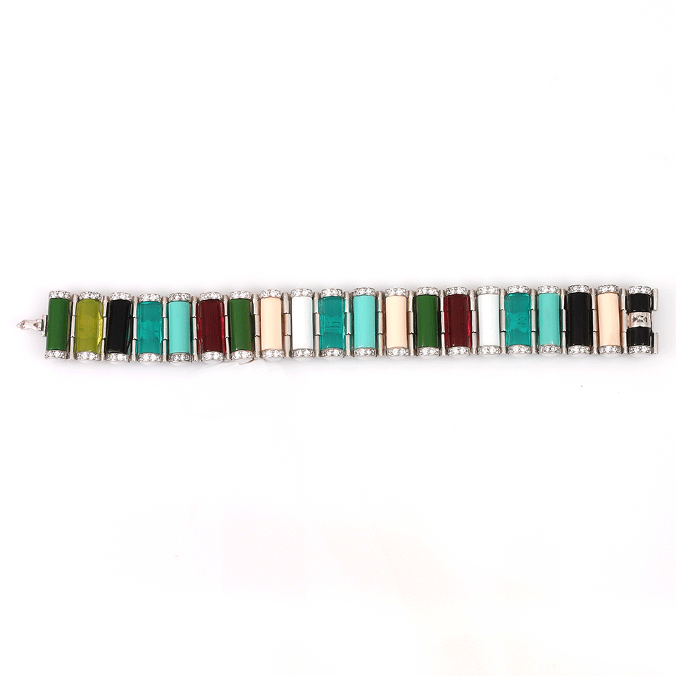 MIRIAM SALAT-Small Tribal Rod Bracelet-MULTI