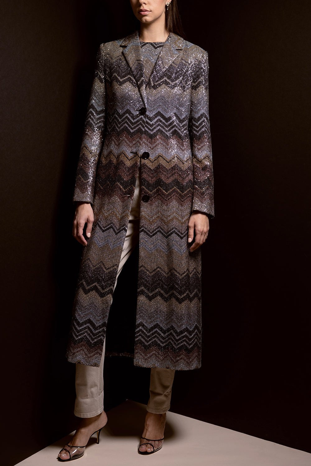 MISSONI-Long Coat-