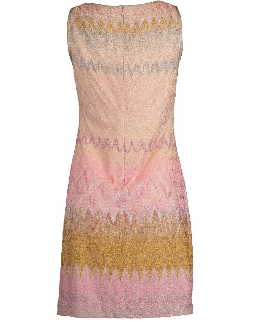MISSONI-Bateau Neck Slim Tank Dress-