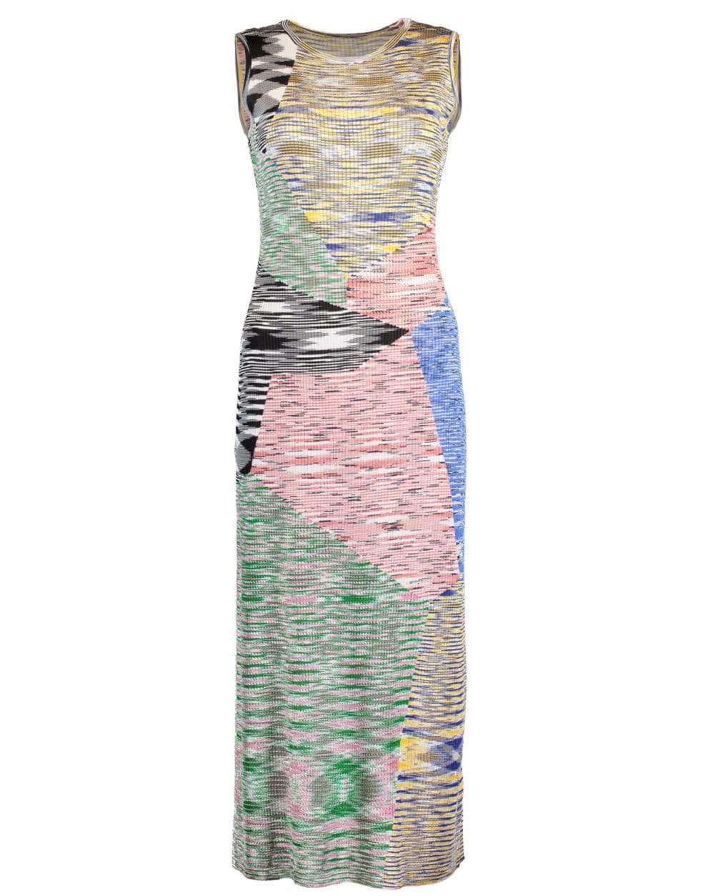 Space Dye Knit Midi Dress
