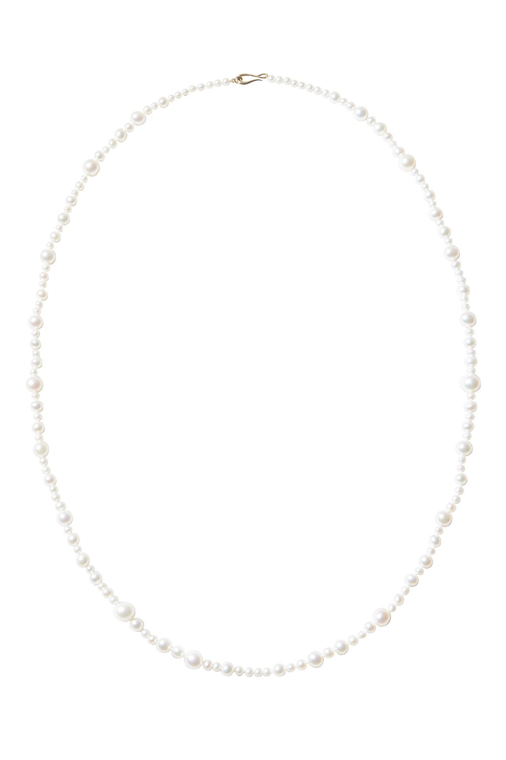 MIZUKI-Multi Size Freshwater Pearl Necklace-