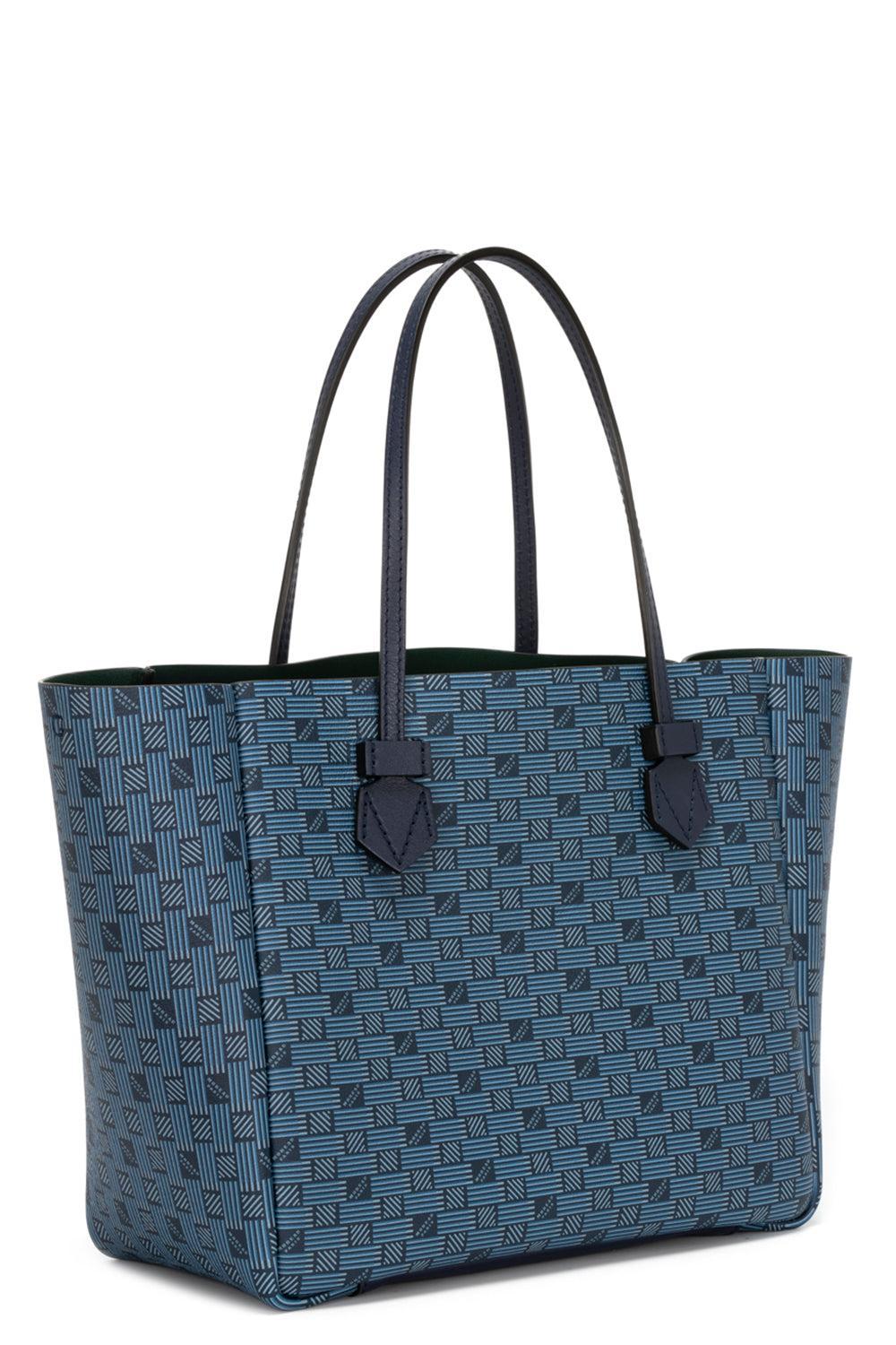 Vincennes Reversible Tote - Navy Green-BLUE/GRN-O/S-HANDBAGTOTES-MOREAU