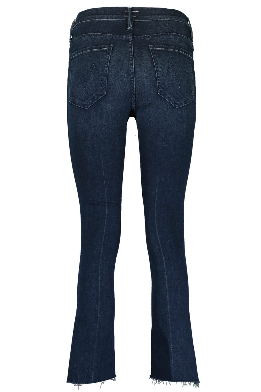 MOTHER-The Insider Crop Step Fray Jean-