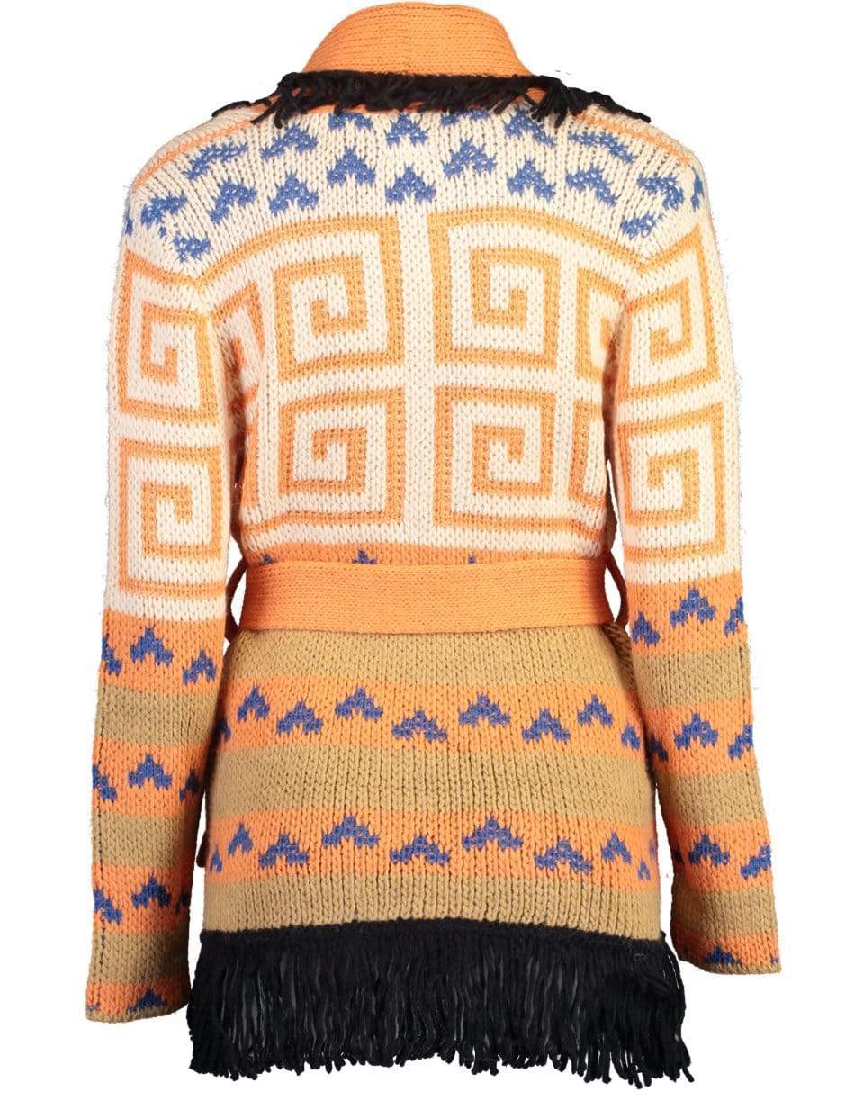 MOTHER-The Belted Short Cardigan-