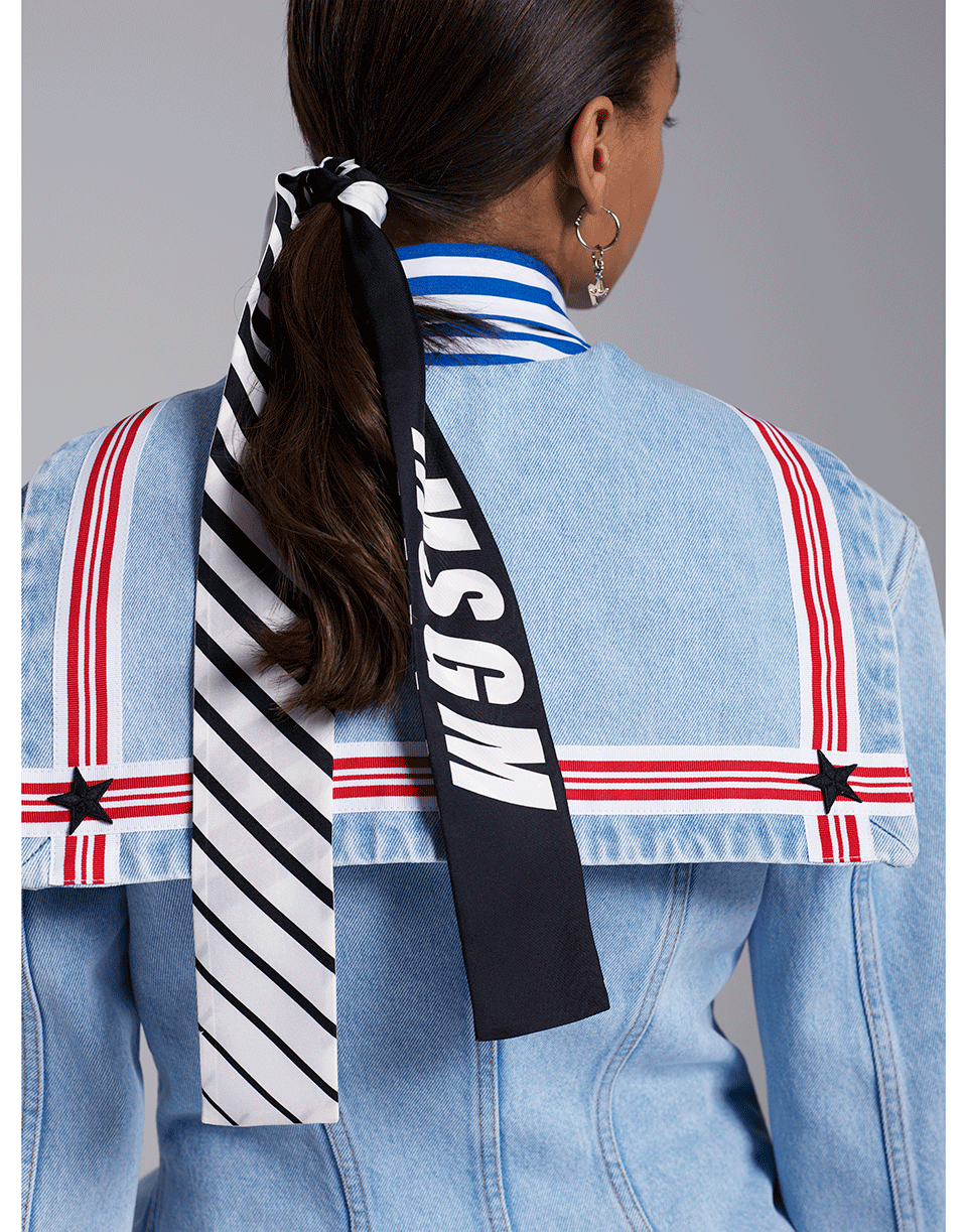 MSGM-Sailor Denim Jacket-