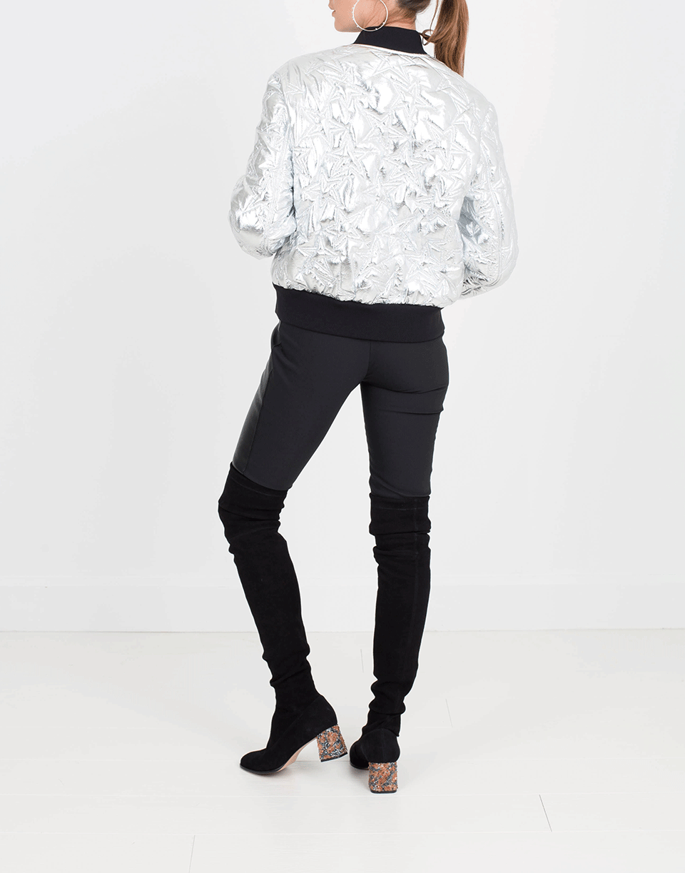 MSGM-Silver Star Bomber Jacket-