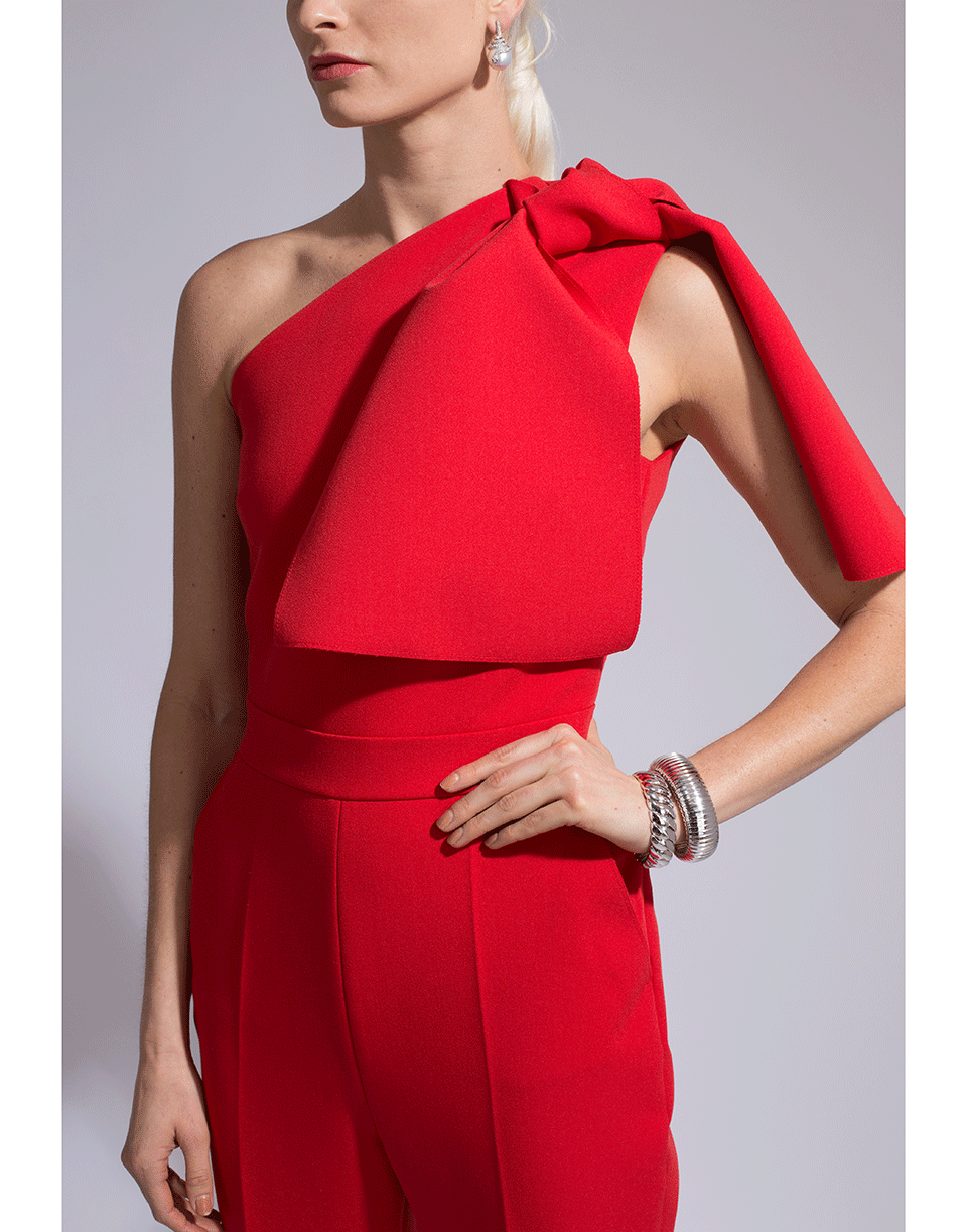 MSGM-One Shoulder Jumpsuit-