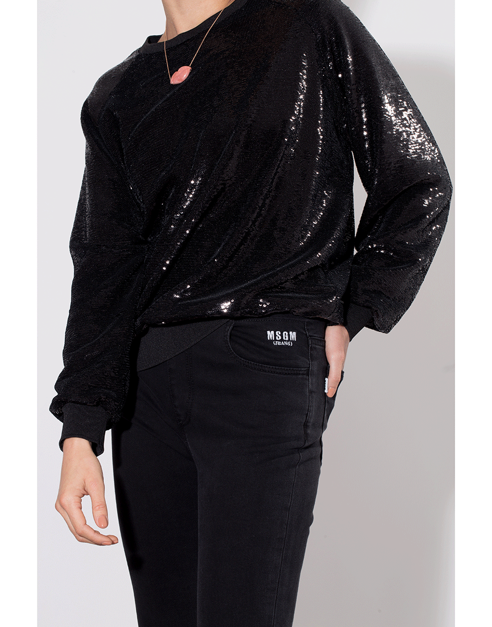 MSGM-Pull On Denim Pant-