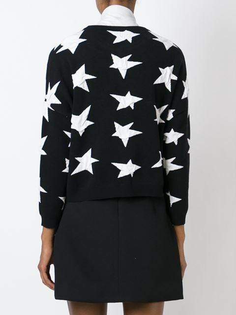 MSGM-Star Intarsia Sweater-