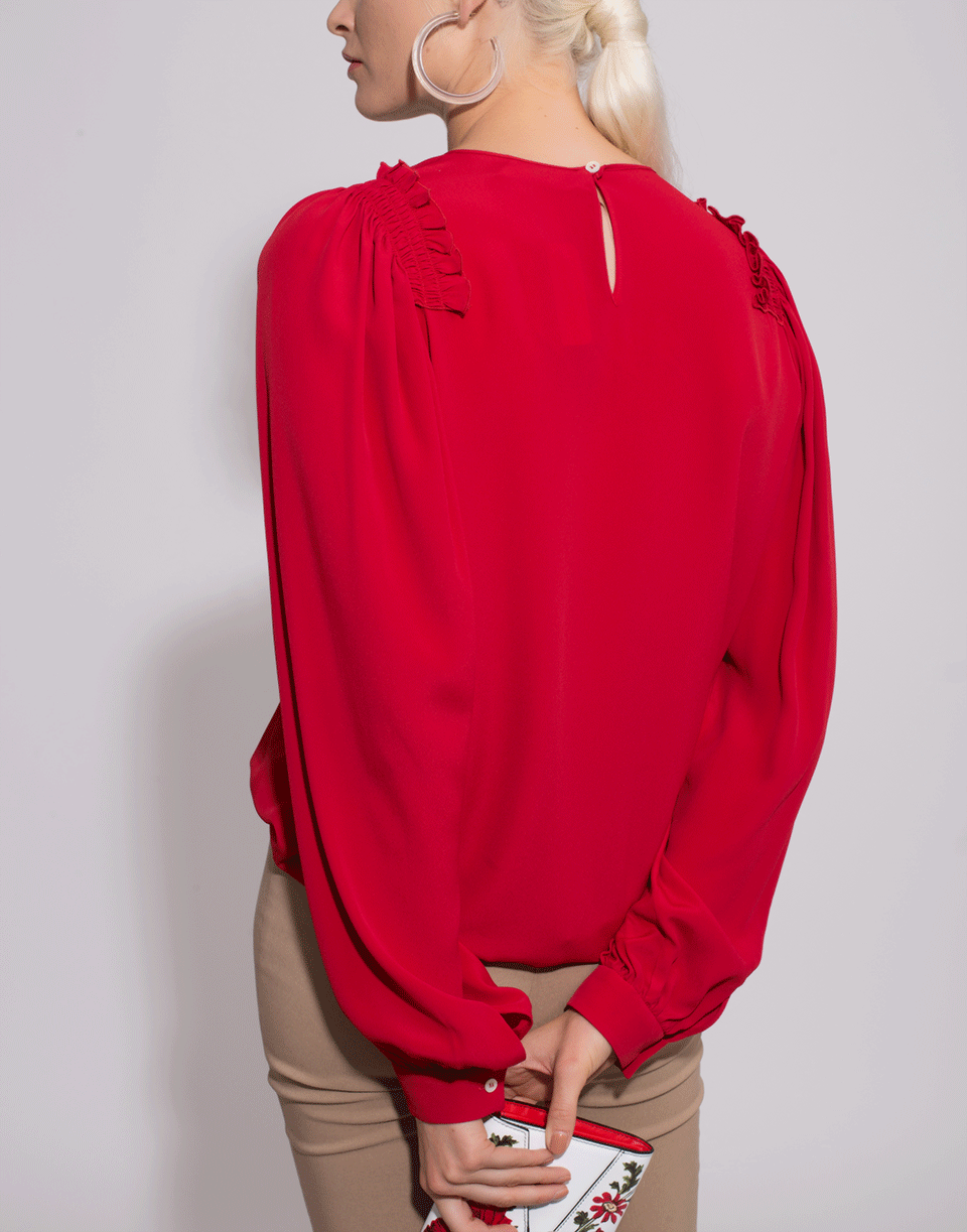 N0.21-Volume Sleeve Blouse-