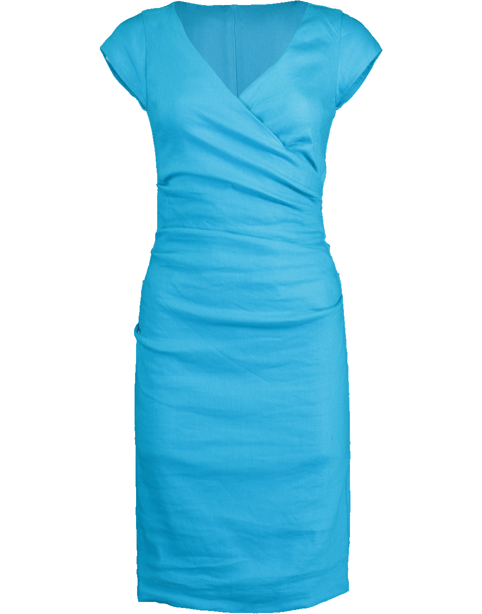 Nicole miller wrap dress sales