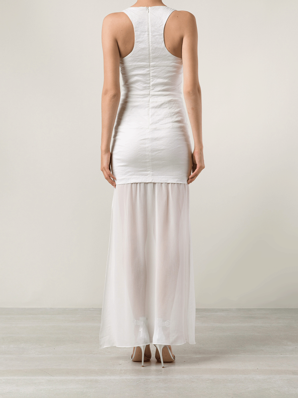 NICOLE MILLER-Lindsay Cotton Metal Dress-